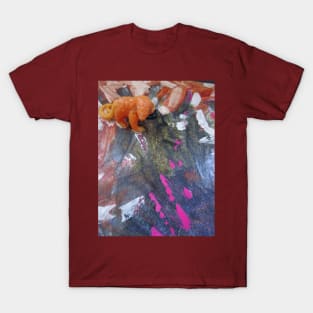 There is a chameleon among my art T-Shirt